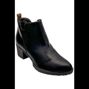 Dr. Scholl's Women's London Block Heel Bootie Black - Medium